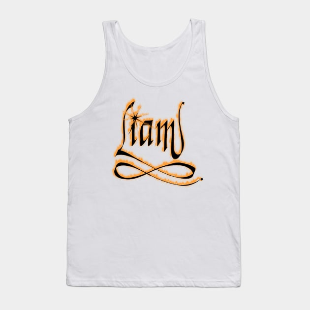 Liam - male name Tank Top by AhMath